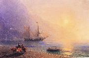 Ivan Aivazovsky Loading Provisions off the Crimean Coast Spain oil painting artist